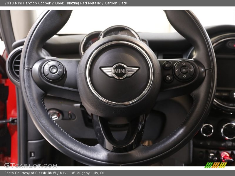Blazing Red Metallic / Carbon Black 2018 Mini Hardtop Cooper 2 Door