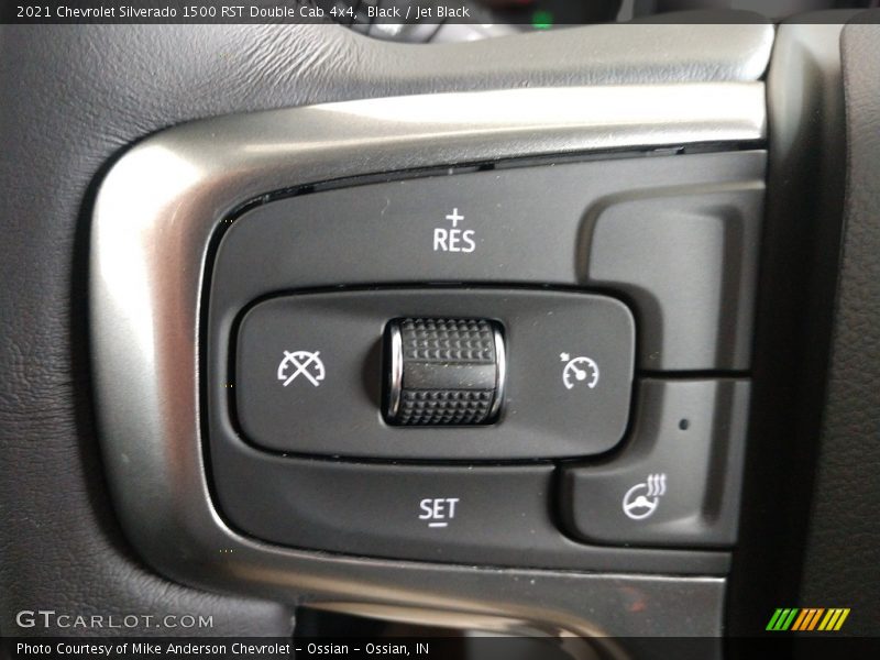 Black / Jet Black 2021 Chevrolet Silverado 1500 RST Double Cab 4x4