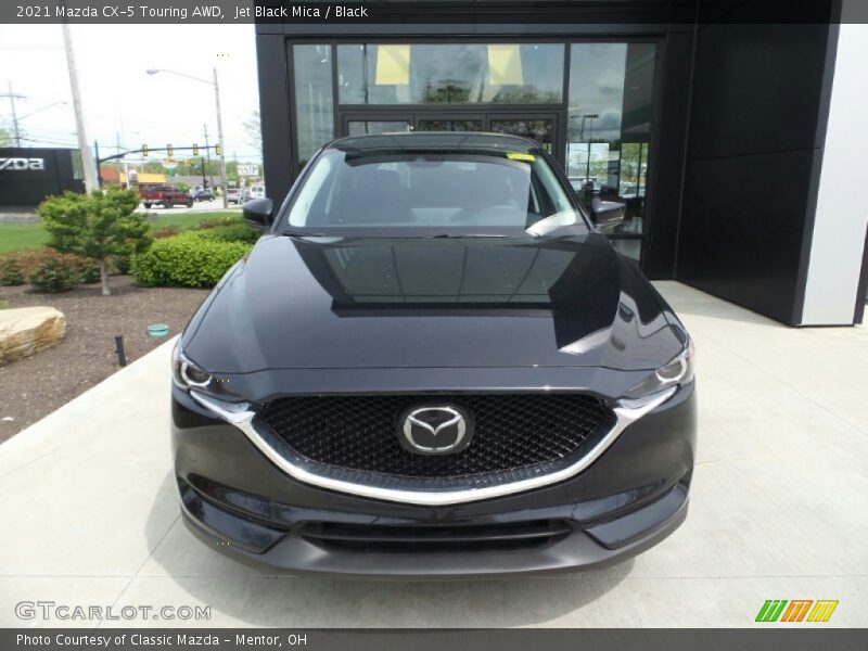 Jet Black Mica / Black 2021 Mazda CX-5 Touring AWD