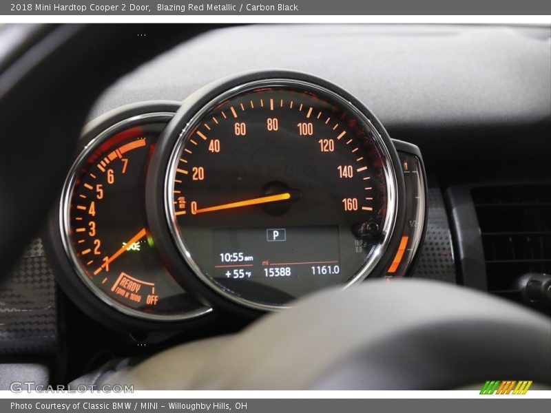 Blazing Red Metallic / Carbon Black 2018 Mini Hardtop Cooper 2 Door