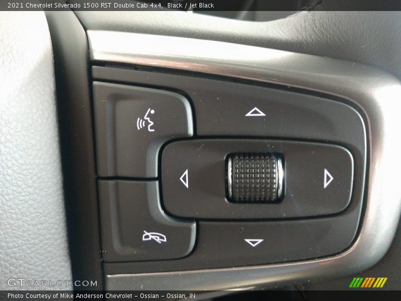 Black / Jet Black 2021 Chevrolet Silverado 1500 RST Double Cab 4x4