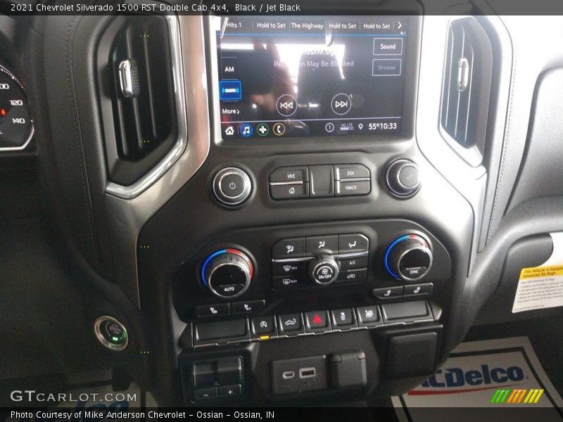 Black / Jet Black 2021 Chevrolet Silverado 1500 RST Double Cab 4x4