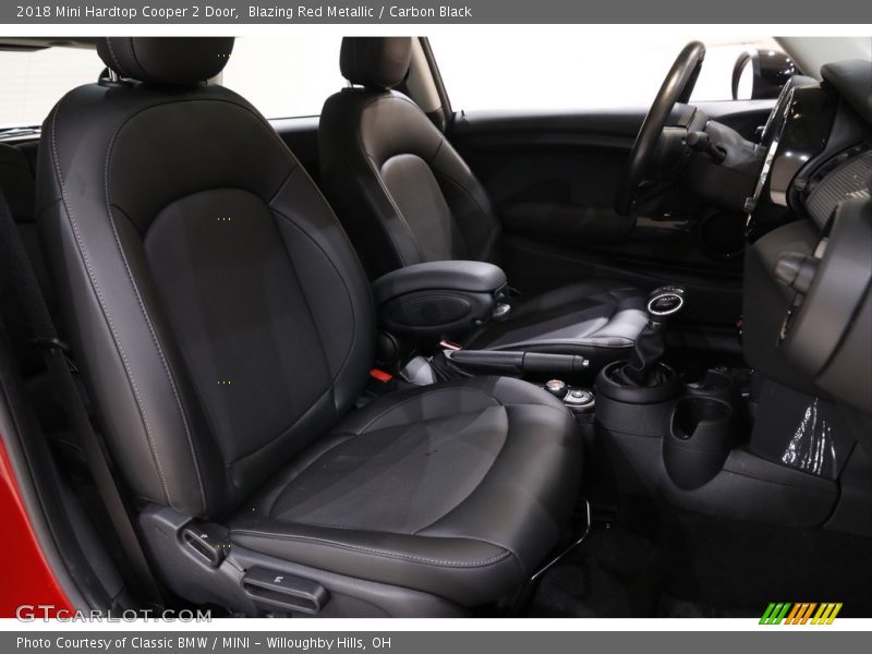 Blazing Red Metallic / Carbon Black 2018 Mini Hardtop Cooper 2 Door