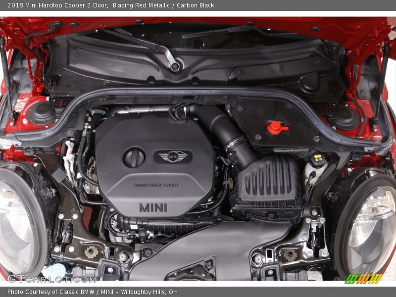 Blazing Red Metallic / Carbon Black 2018 Mini Hardtop Cooper 2 Door