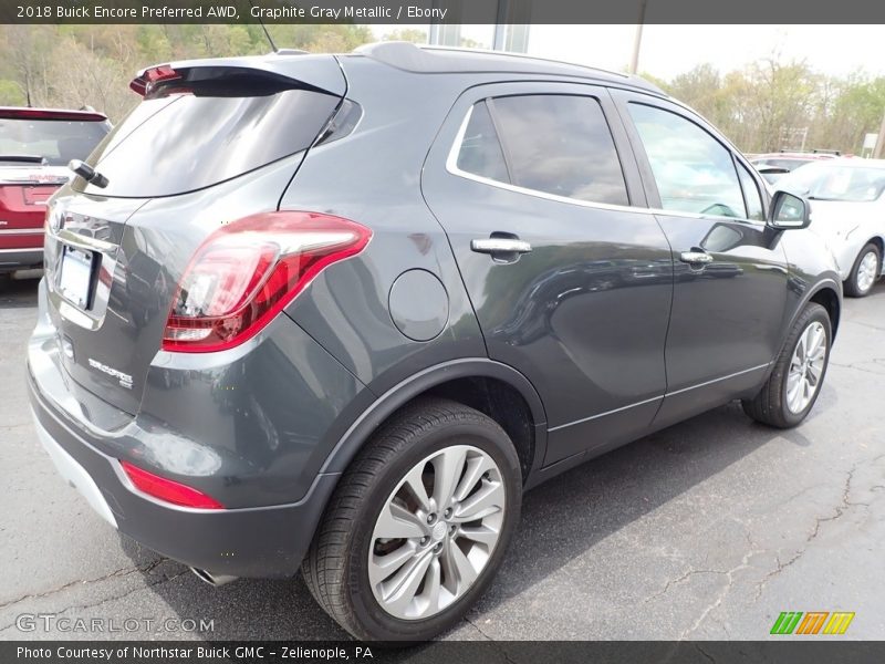 Graphite Gray Metallic / Ebony 2018 Buick Encore Preferred AWD