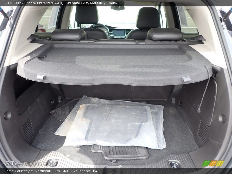 Graphite Gray Metallic / Ebony 2018 Buick Encore Preferred AWD