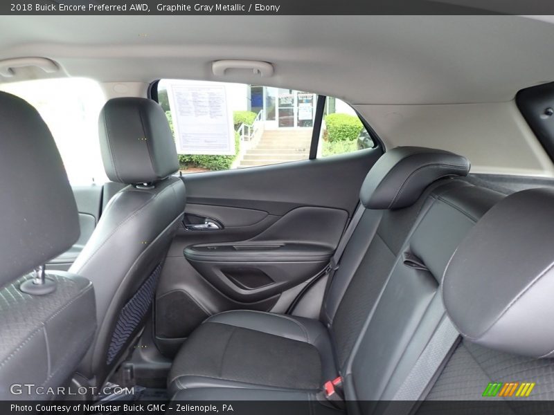 Graphite Gray Metallic / Ebony 2018 Buick Encore Preferred AWD