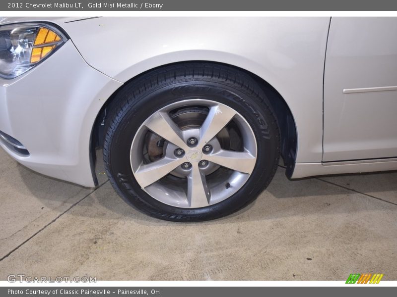 Gold Mist Metallic / Ebony 2012 Chevrolet Malibu LT