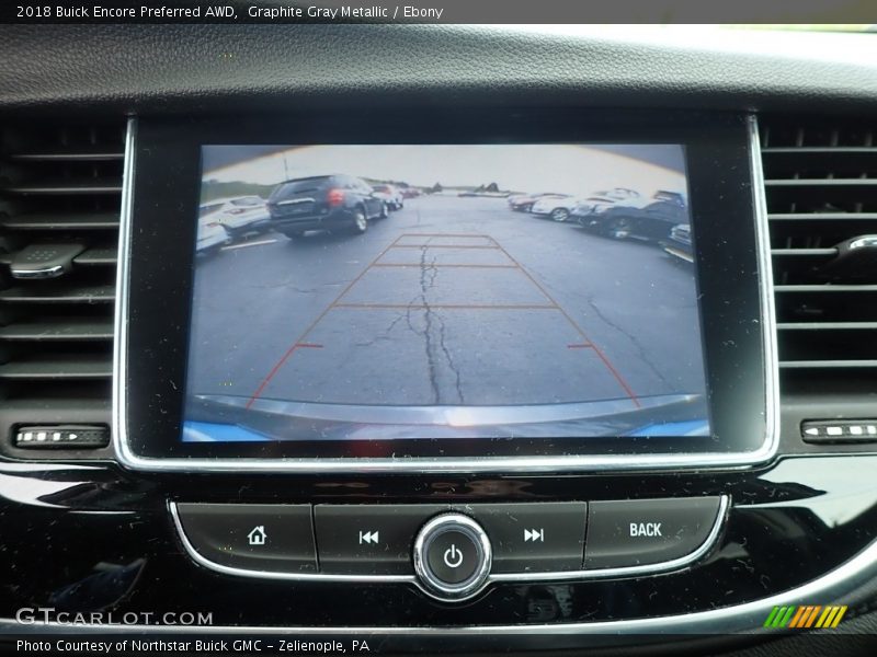 Graphite Gray Metallic / Ebony 2018 Buick Encore Preferred AWD