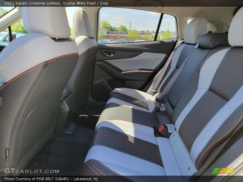 Crystal White Pearl / Gray 2021 Subaru Crosstrek Limited