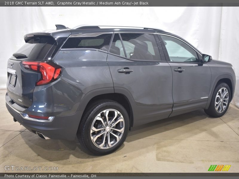 Graphite Gray Metallic / Medium Ash Gray/­Jet Black 2018 GMC Terrain SLT AWD