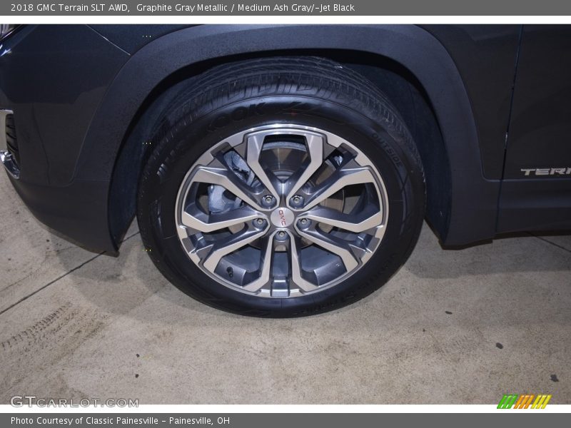 Graphite Gray Metallic / Medium Ash Gray/­Jet Black 2018 GMC Terrain SLT AWD