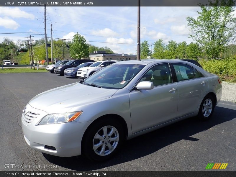 Classic Silver Metallic / Ash 2009 Toyota Camry LE
