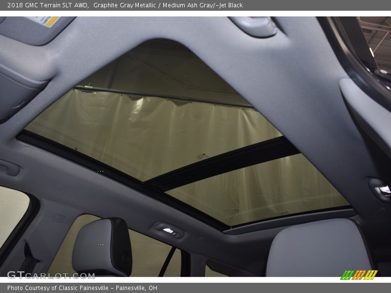 Graphite Gray Metallic / Medium Ash Gray/­Jet Black 2018 GMC Terrain SLT AWD