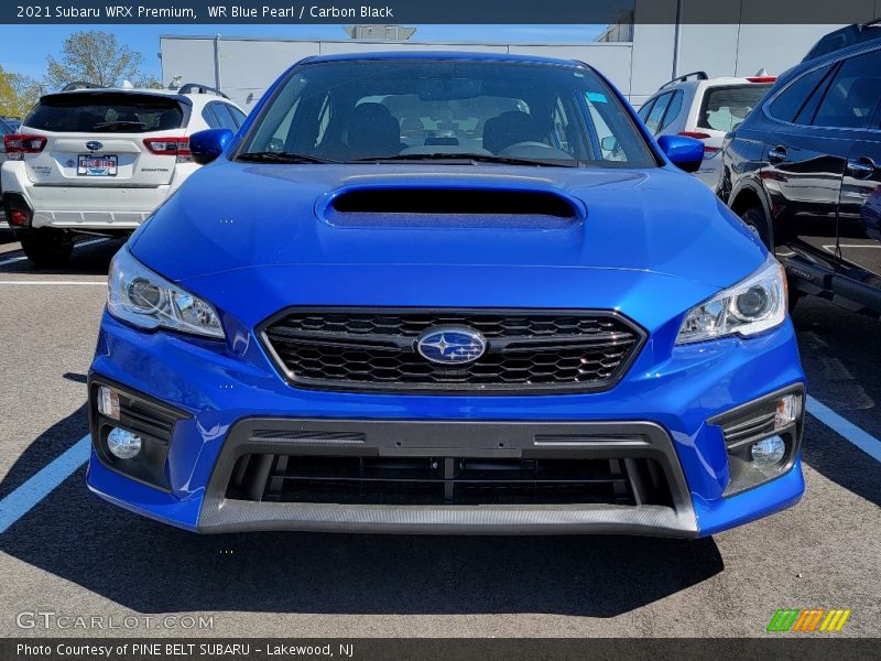 WR Blue Pearl / Carbon Black 2021 Subaru WRX Premium