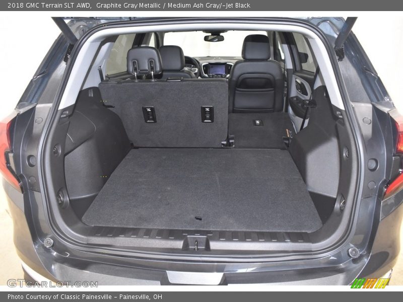 Graphite Gray Metallic / Medium Ash Gray/­Jet Black 2018 GMC Terrain SLT AWD