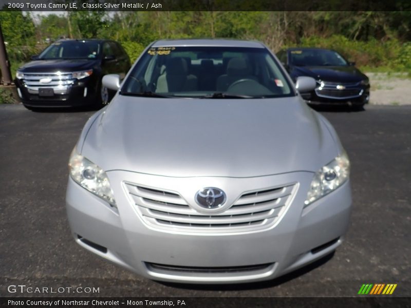 Classic Silver Metallic / Ash 2009 Toyota Camry LE