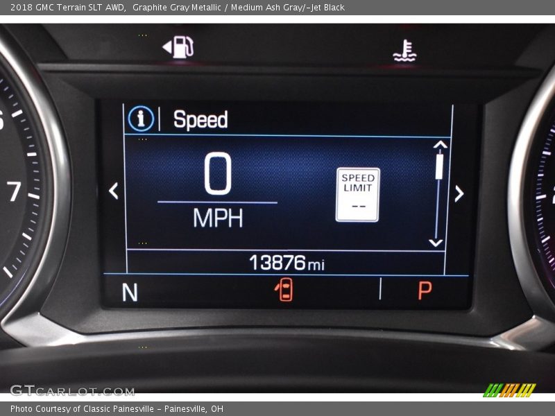 Graphite Gray Metallic / Medium Ash Gray/­Jet Black 2018 GMC Terrain SLT AWD