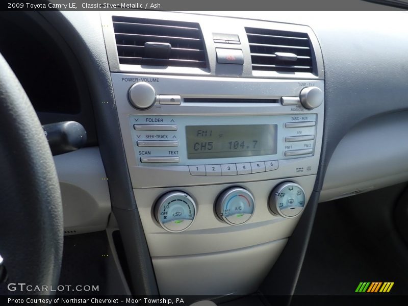Classic Silver Metallic / Ash 2009 Toyota Camry LE