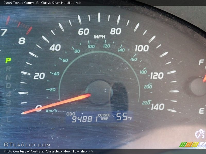 Classic Silver Metallic / Ash 2009 Toyota Camry LE