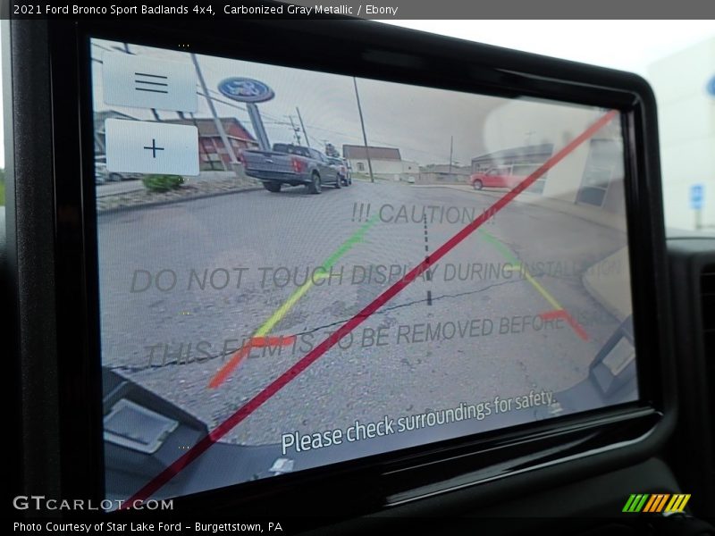 Carbonized Gray Metallic / Ebony 2021 Ford Bronco Sport Badlands 4x4