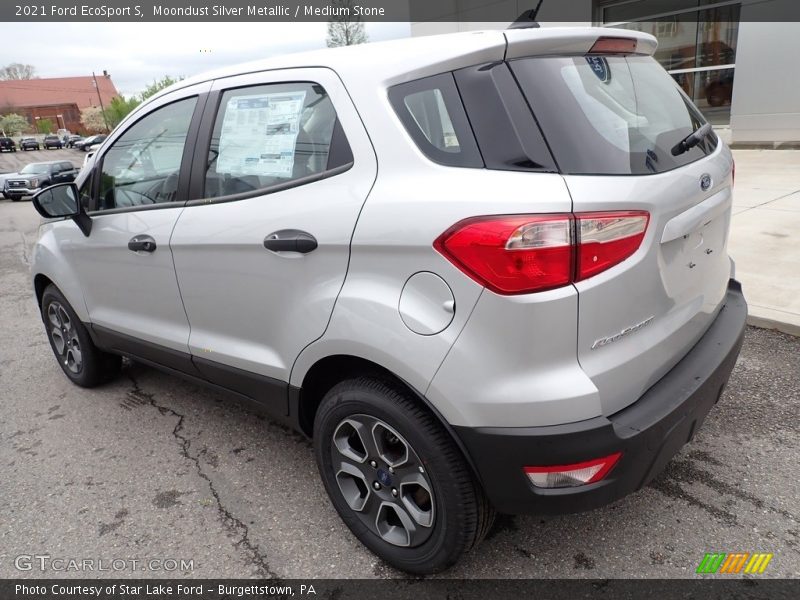 Moondust Silver Metallic / Medium Stone 2021 Ford EcoSport S