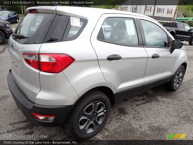 Moondust Silver Metallic / Medium Stone 2021 Ford EcoSport S