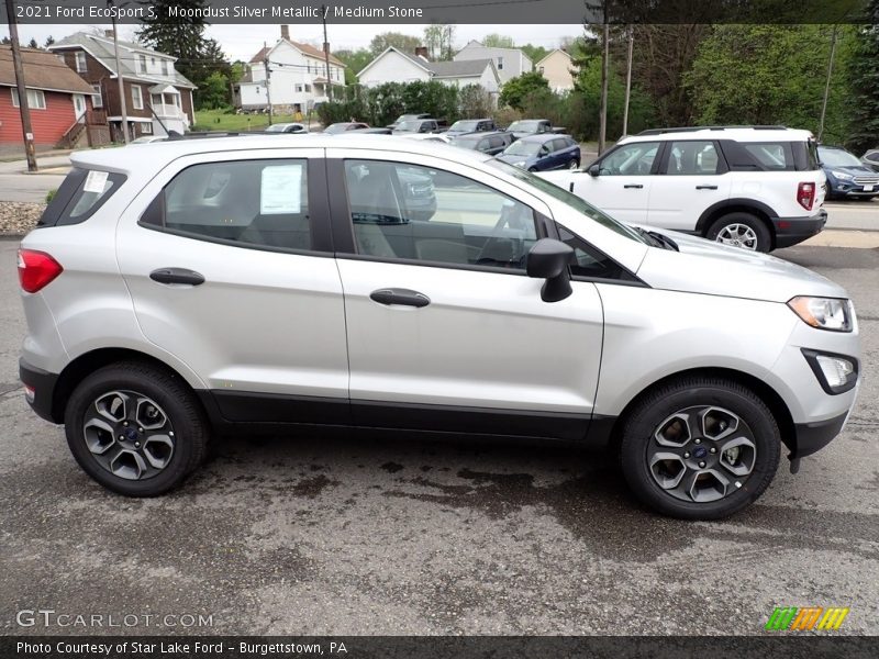 Moondust Silver Metallic / Medium Stone 2021 Ford EcoSport S