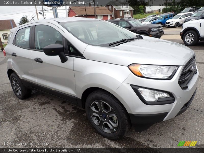 Moondust Silver Metallic / Medium Stone 2021 Ford EcoSport S