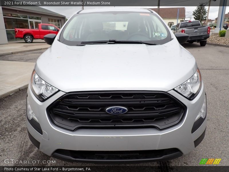 Moondust Silver Metallic / Medium Stone 2021 Ford EcoSport S