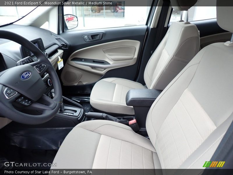 Moondust Silver Metallic / Medium Stone 2021 Ford EcoSport S