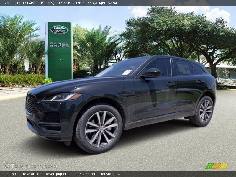 Santorini Black / Ebony/Light Oyster 2021 Jaguar F-PACE P250 S