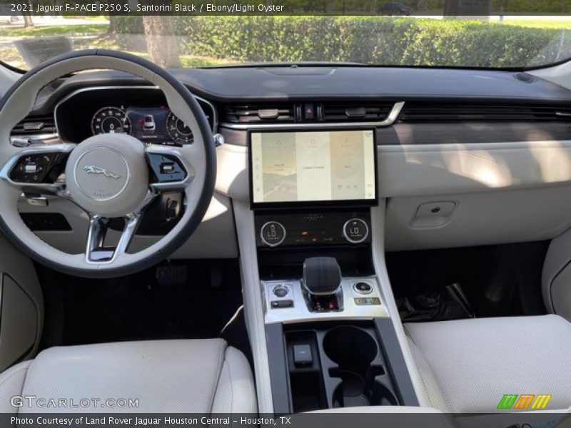 Santorini Black / Ebony/Light Oyster 2021 Jaguar F-PACE P250 S