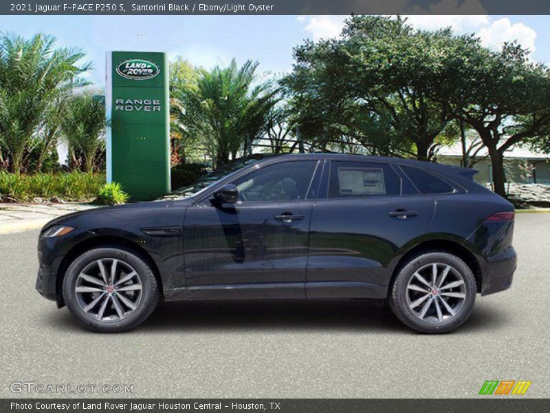 Santorini Black / Ebony/Light Oyster 2021 Jaguar F-PACE P250 S