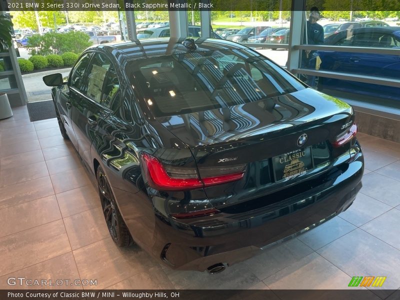 Black Sapphire Metallic / Black 2021 BMW 3 Series 330i xDrive Sedan