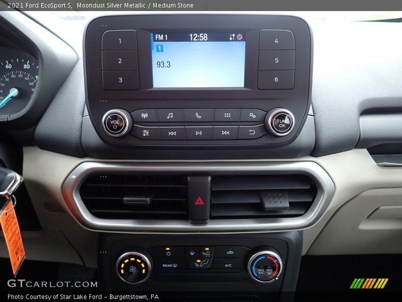 Moondust Silver Metallic / Medium Stone 2021 Ford EcoSport S