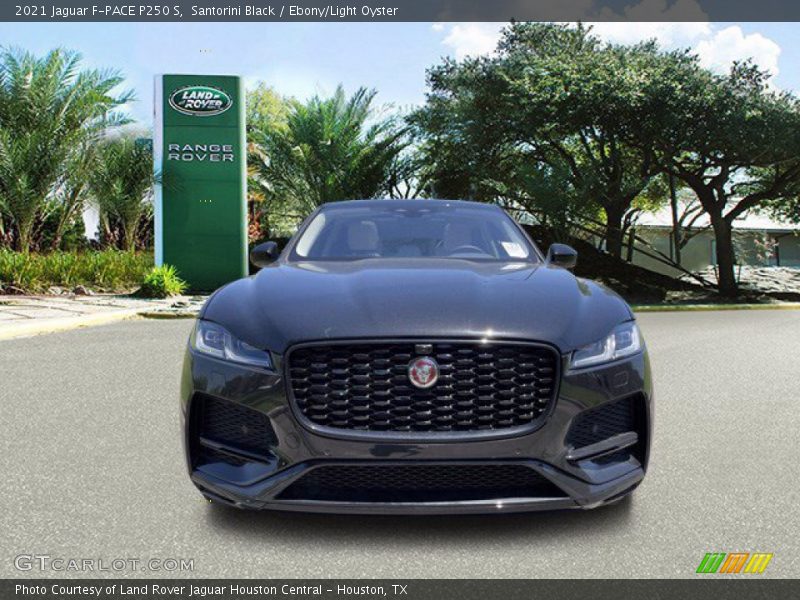 Santorini Black / Ebony/Light Oyster 2021 Jaguar F-PACE P250 S