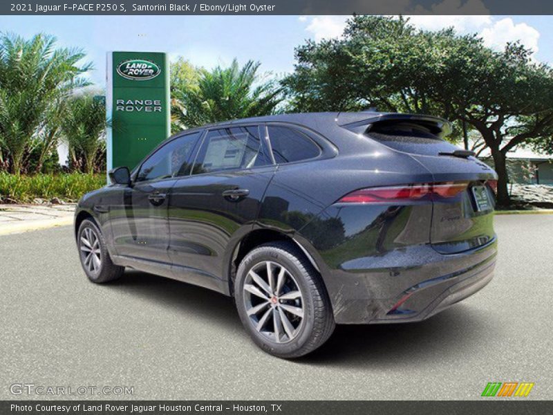 Santorini Black / Ebony/Light Oyster 2021 Jaguar F-PACE P250 S