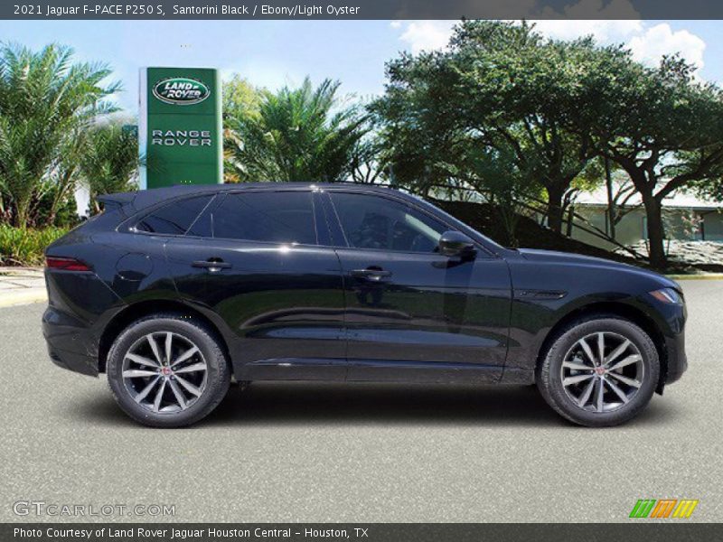 Santorini Black / Ebony/Light Oyster 2021 Jaguar F-PACE P250 S
