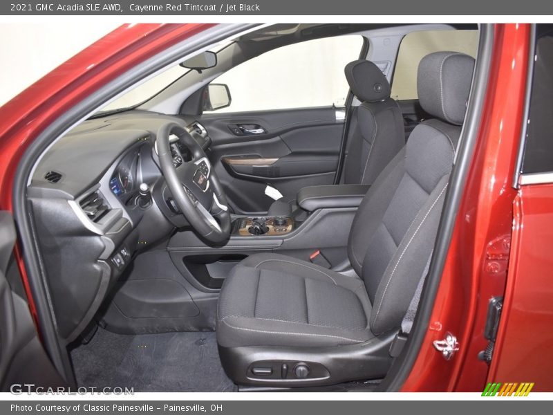 Cayenne Red Tintcoat / Jet Black 2021 GMC Acadia SLE AWD