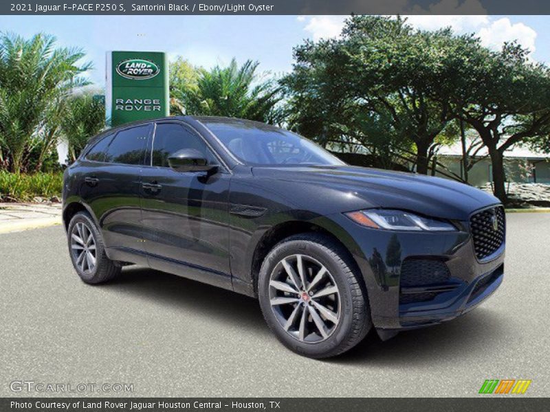 Santorini Black / Ebony/Light Oyster 2021 Jaguar F-PACE P250 S
