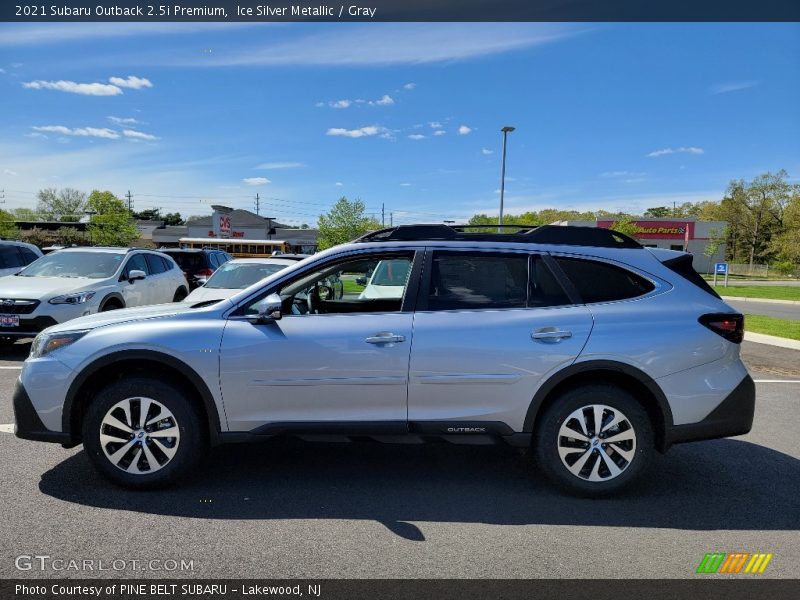 Ice Silver Metallic / Gray 2021 Subaru Outback 2.5i Premium