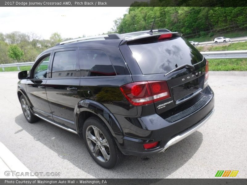 Pitch Black / Black 2017 Dodge Journey Crossroad AWD