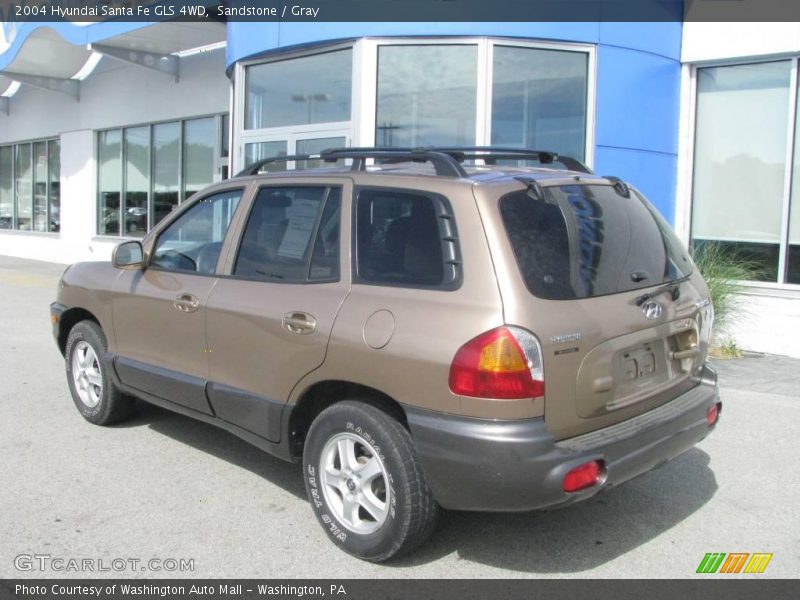 Sandstone / Gray 2004 Hyundai Santa Fe GLS 4WD