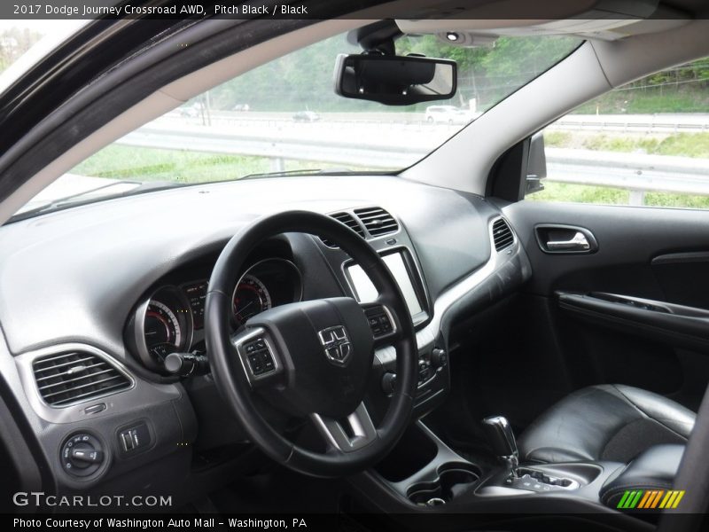 Pitch Black / Black 2017 Dodge Journey Crossroad AWD