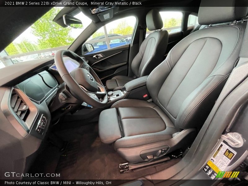 Mineral Gray Metallic / Black 2021 BMW 2 Series 228i xDrive Grand Coupe