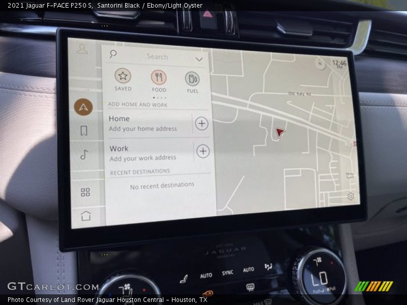 Santorini Black / Ebony/Light Oyster 2021 Jaguar F-PACE P250 S