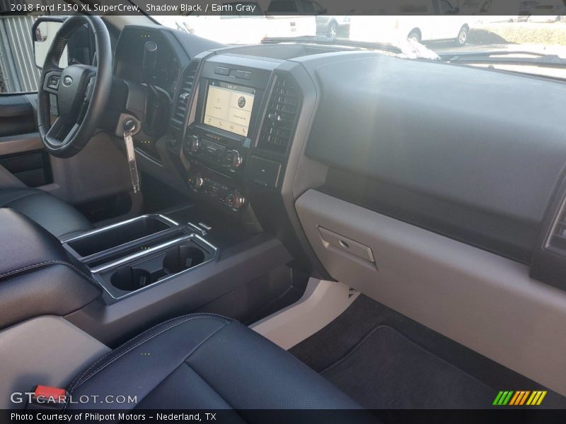 Shadow Black / Earth Gray 2018 Ford F150 XL SuperCrew
