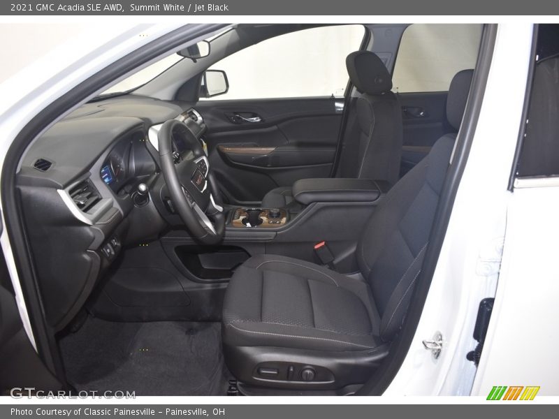 Summit White / Jet Black 2021 GMC Acadia SLE AWD
