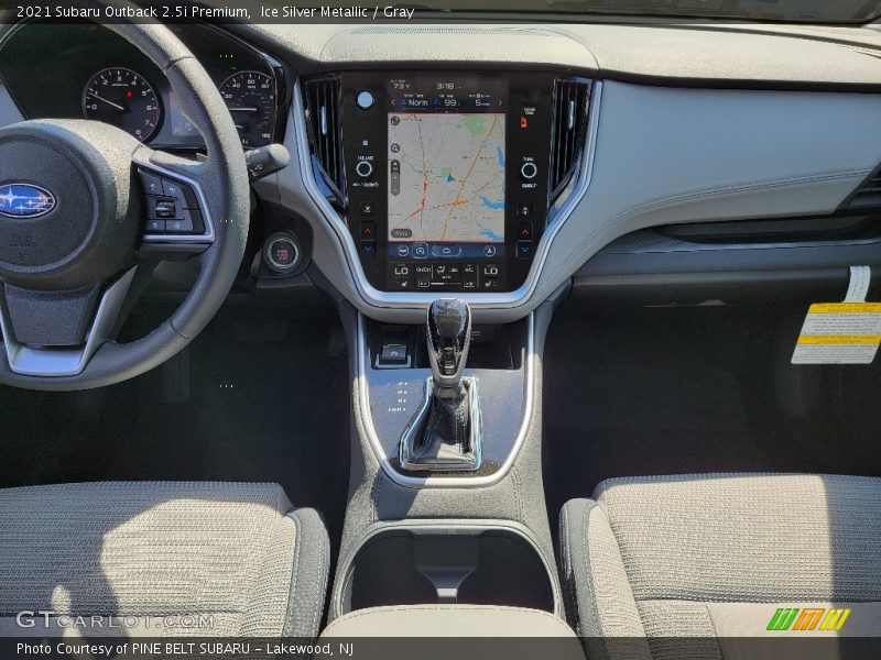 Ice Silver Metallic / Gray 2021 Subaru Outback 2.5i Premium